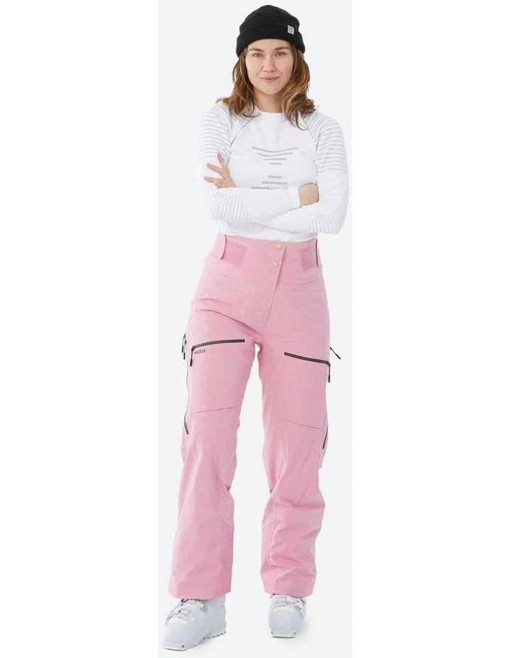 Wedze Women's Ski Trousers FR500 in Pink image 4