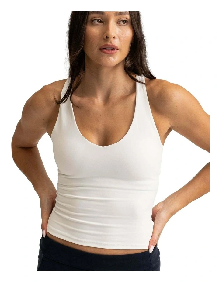Contour Tank in White image 1