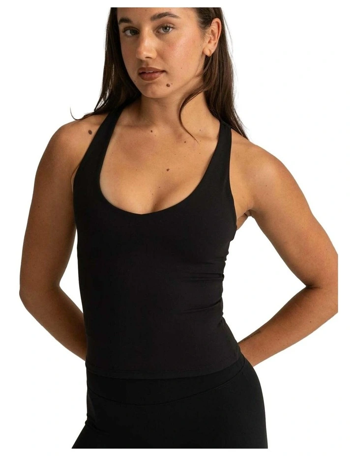 Contour Tank in Black image 4