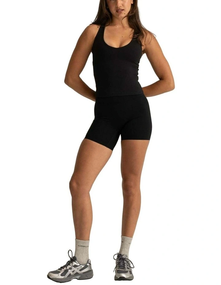 Contour Tank in Black image 5