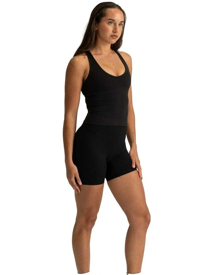 Contour Tank in Black image 6