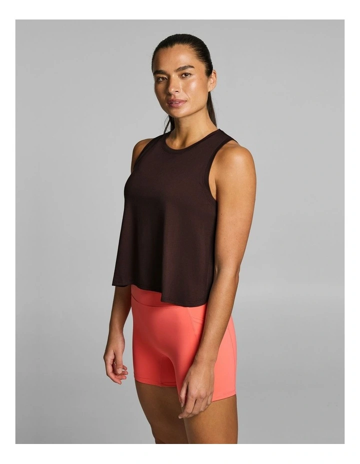 Bamboo Hip Length Tank Espresso image 3