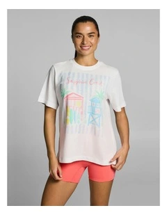 Graphic Cotton Tee White