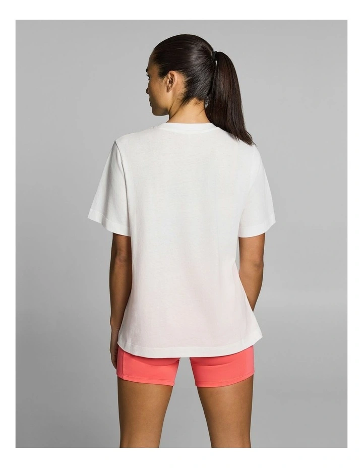 Graphic Cotton Tee White image 2