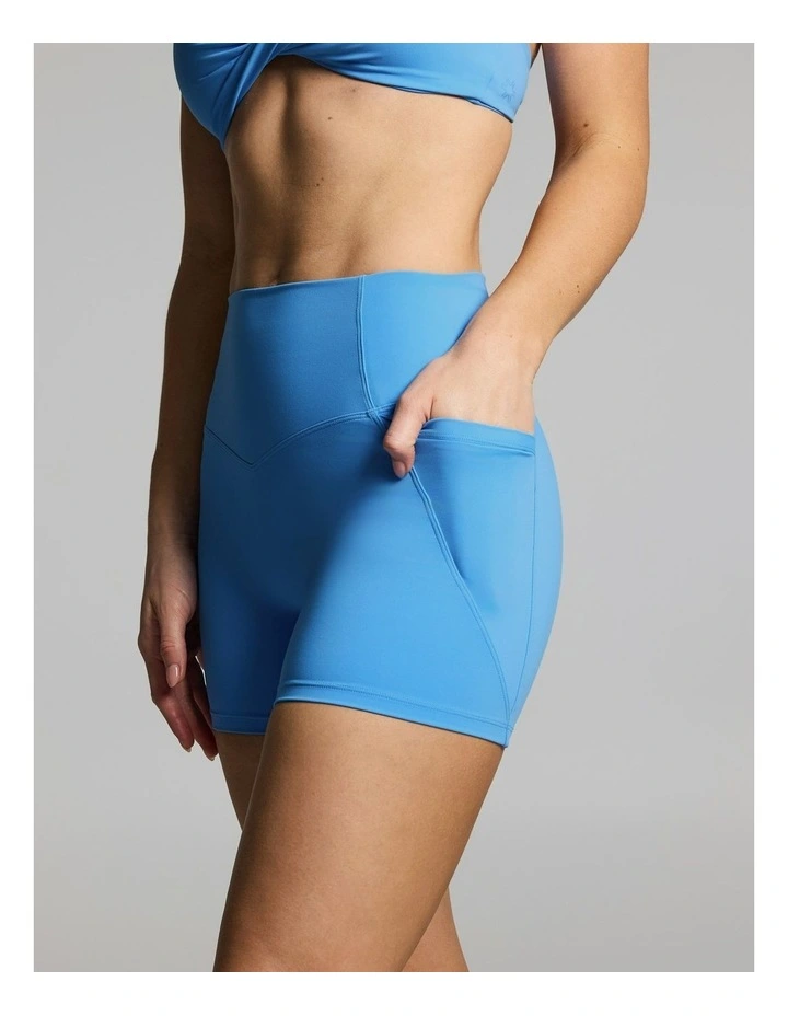 Seam Free Base Quad Bike Shorts Mykonos image 3