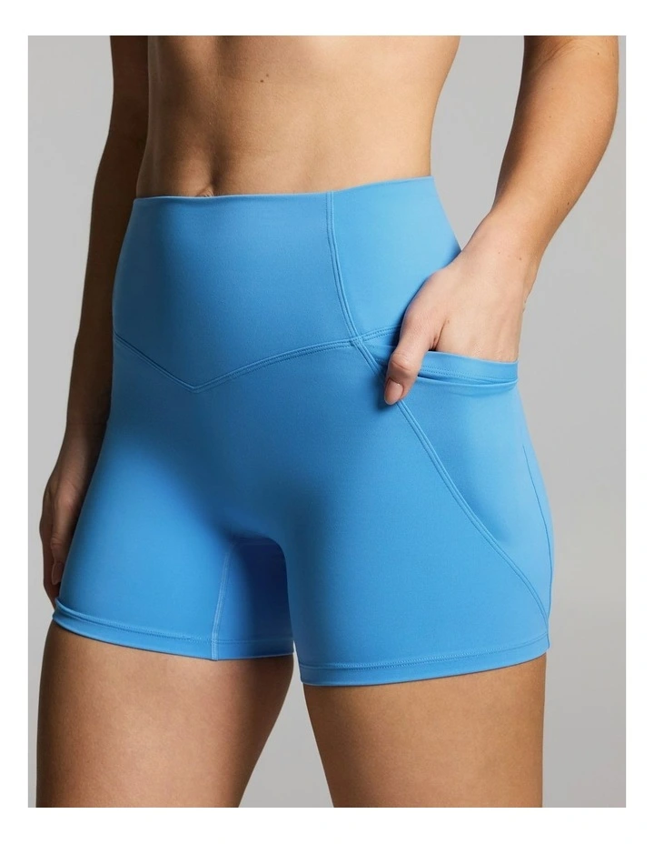 Seam Free Base Quad Bike Shorts Mykonos image 4