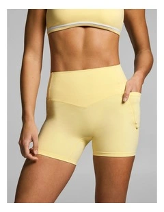 Seam Free Base Quad Bike Shorts Buttercup