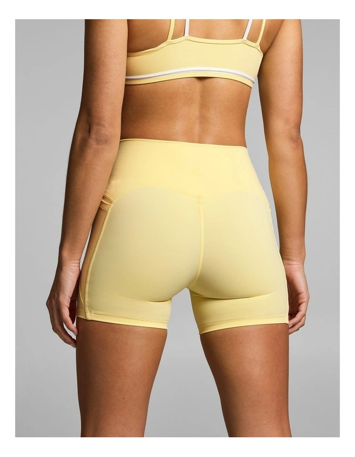 Seam Free Base Quad Bike Shorts Buttercup image 2