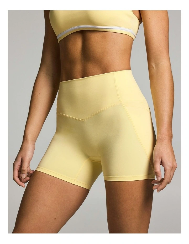 Seam Free Base Quad Bike Shorts Buttercup image 3