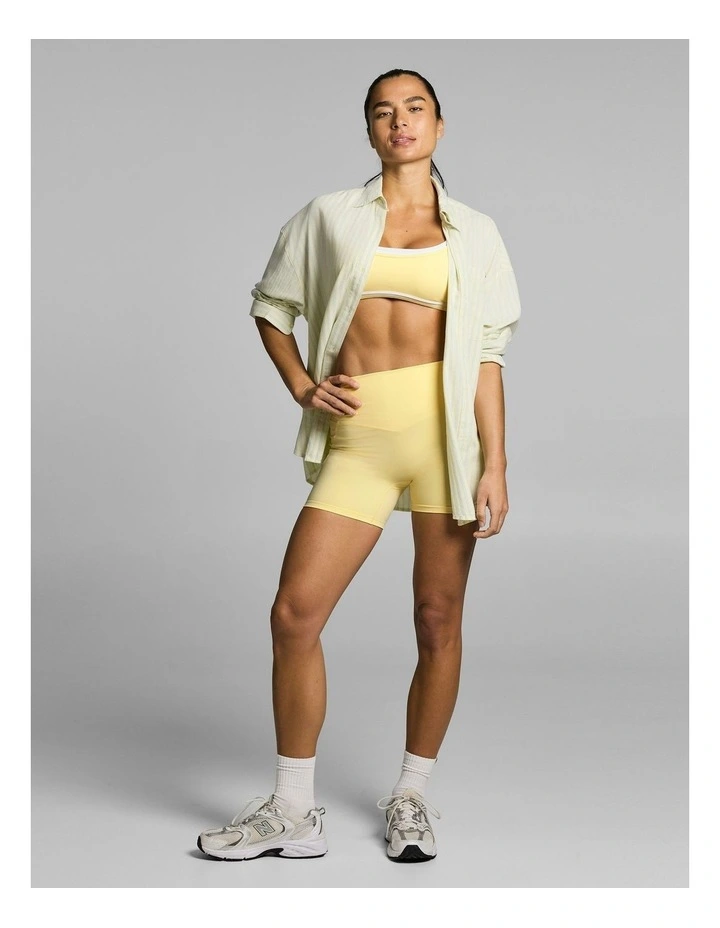 Seam Free Base Quad Bike Shorts Buttercup image 5