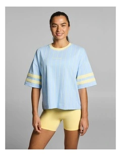 Cello Oversize Boxy Cotton Tee Skylight