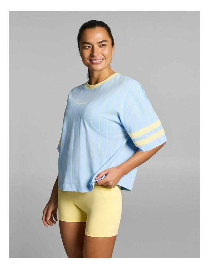Cello Oversize Boxy Cotton Tee Skylight image 3