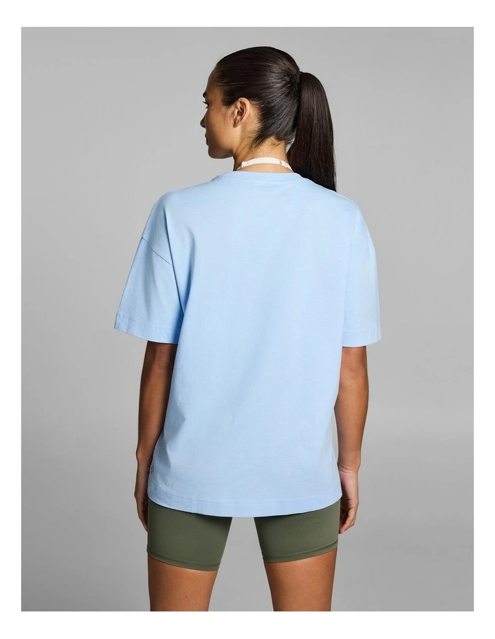 Baggy Cotton Tee Skylight image 2