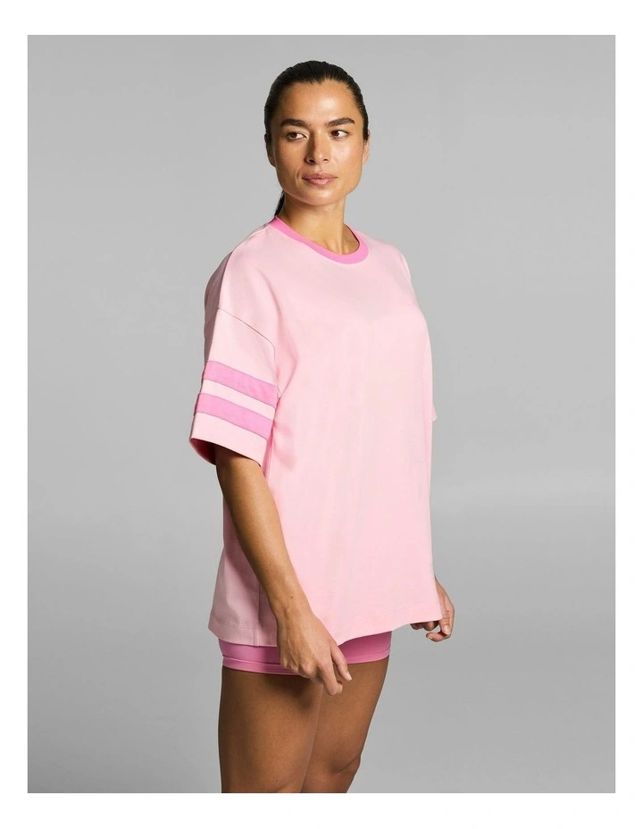 Oversize Cotton Tee Rosewater image 3