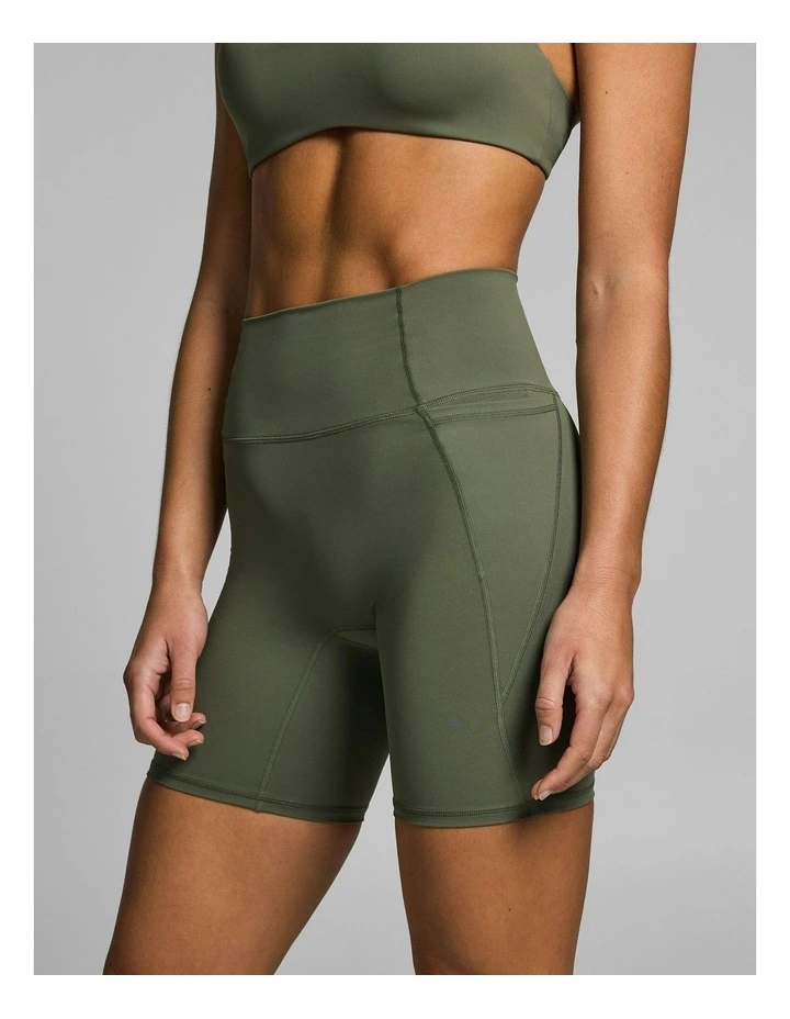 Seam Free Base Quad Bike Shorts Moss image 3