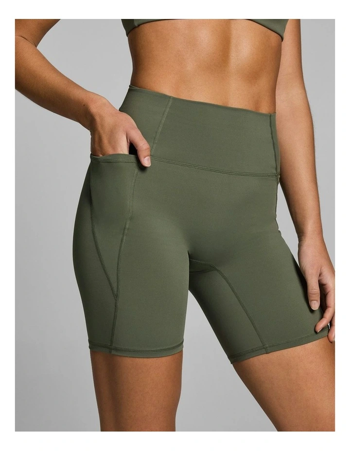 Seam Free Base Quad Bike Shorts Moss image 4