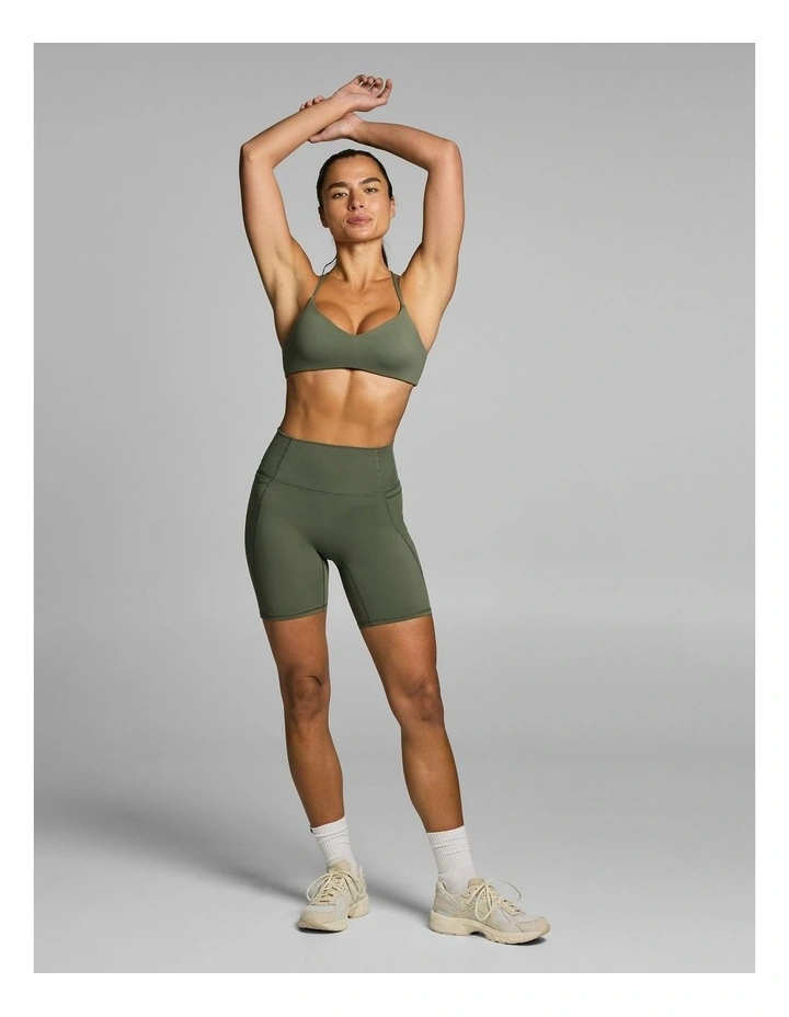 Seam Free Base Quad Bike Shorts Moss image 5
