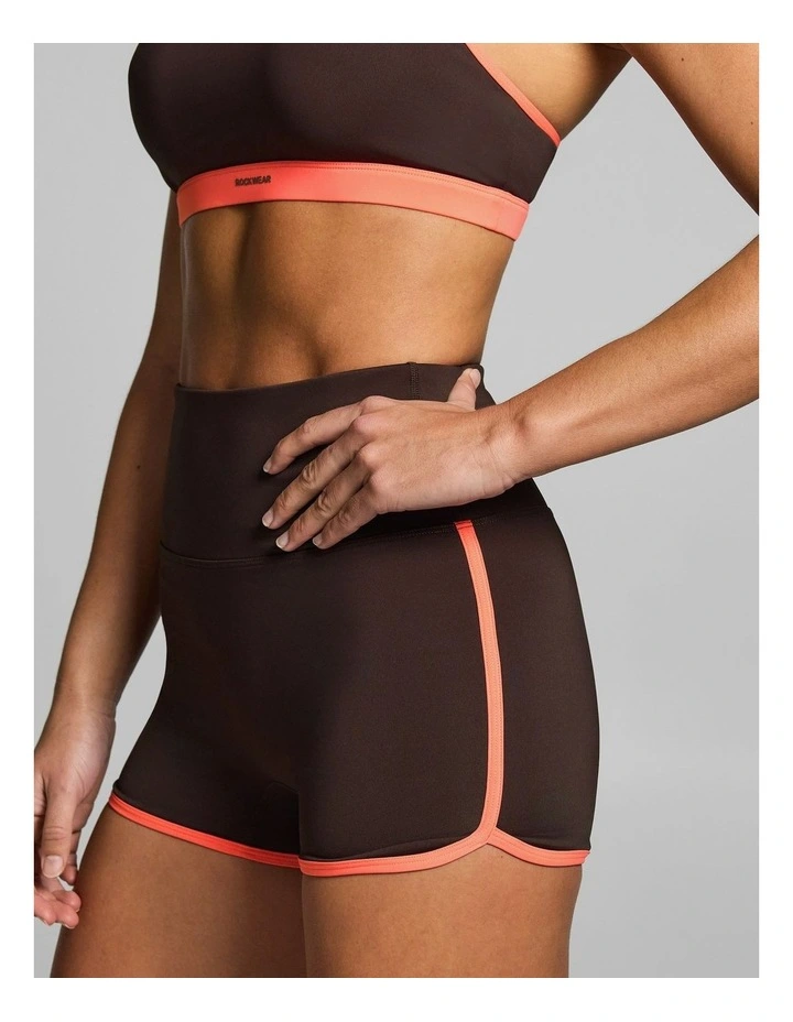 Gym & Swim Booty Shorts Espresso image 4
