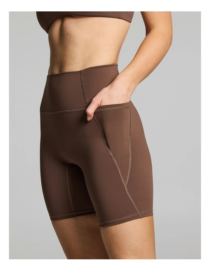 Seam Free Base Quad Bike Shorts Pecan image 3