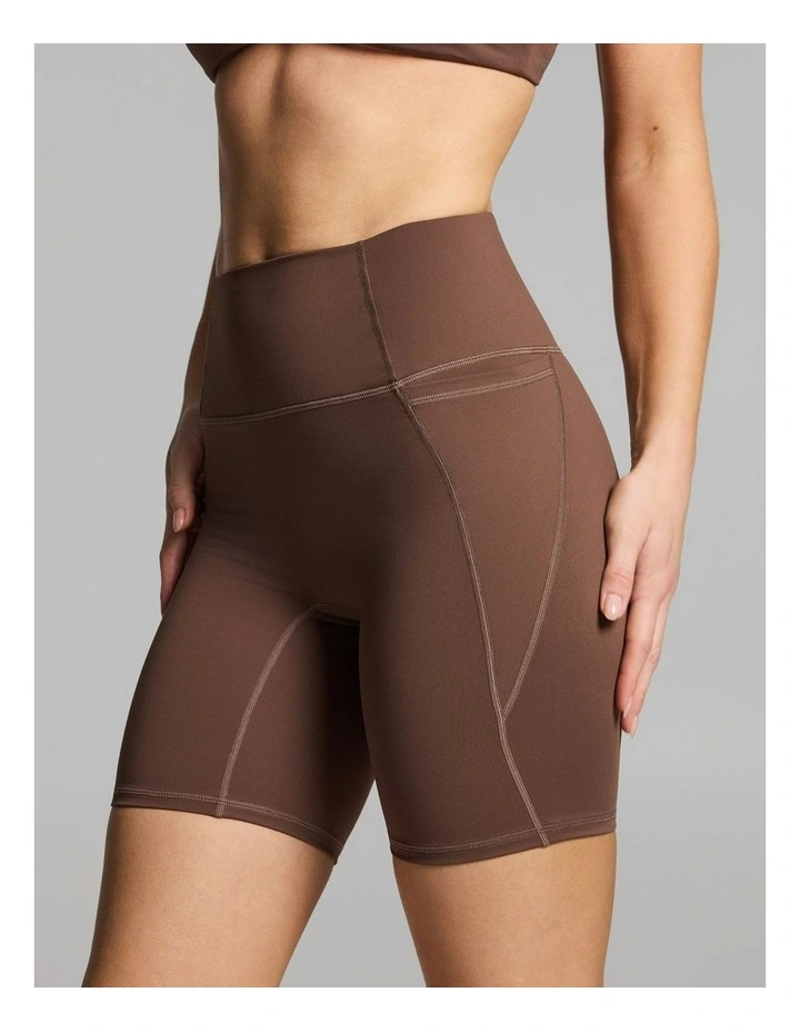 Seam Free Base Quad Bike Shorts Pecan image 4