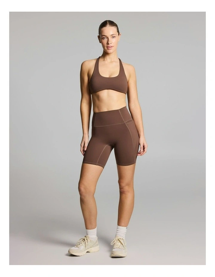 Seam Free Base Quad Bike Shorts Pecan image 5