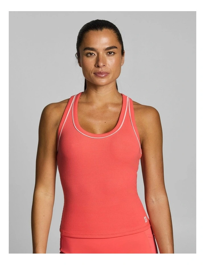 Streamline Rib Tank Papaya image 4