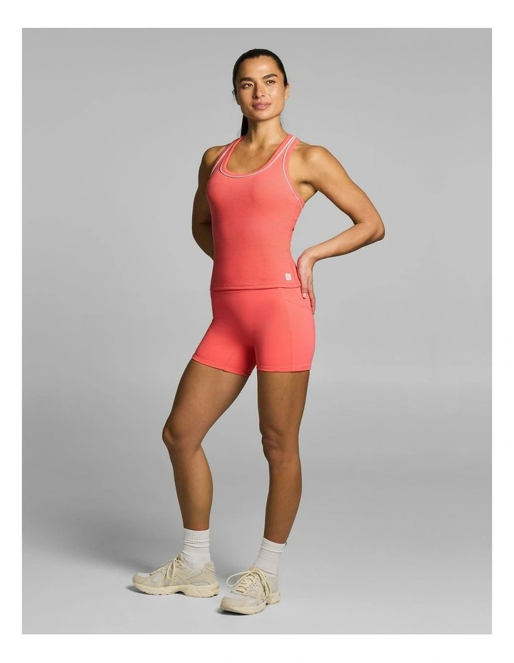 Streamline Rib Tank Papaya image 5