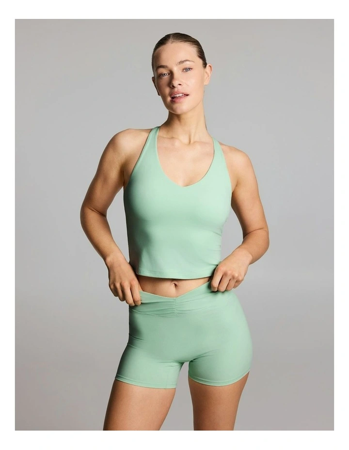 Scoop Back Support Singlet Apple image 1