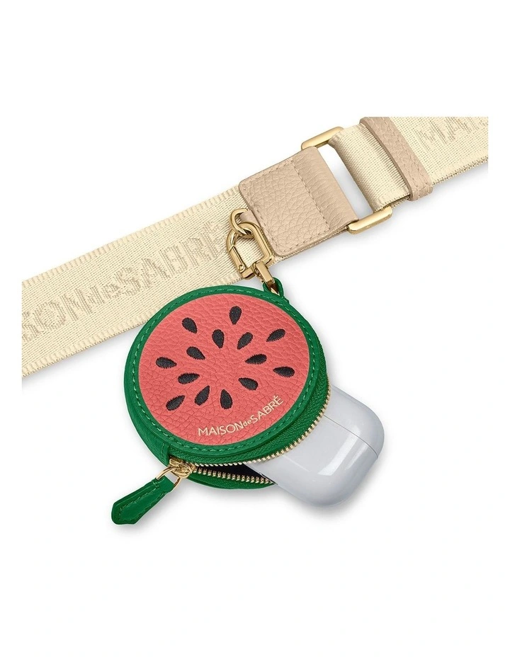 The SABRÉMOJI™ Fruit Coin Purse in Watermelon image 2