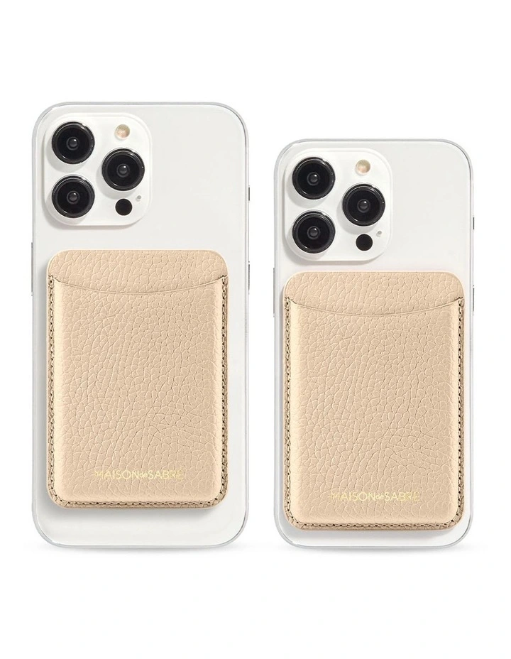 The MagSafe Wallet in Saharan Nude image 2