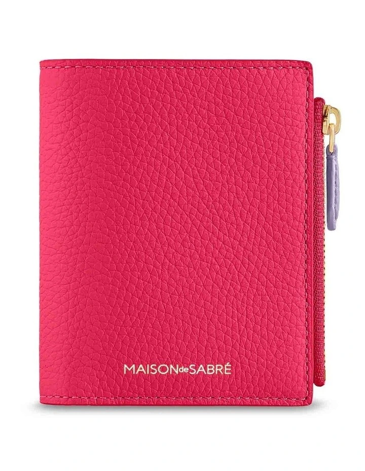 The Bifold Wallet in Fuchsia Lavender image 1
