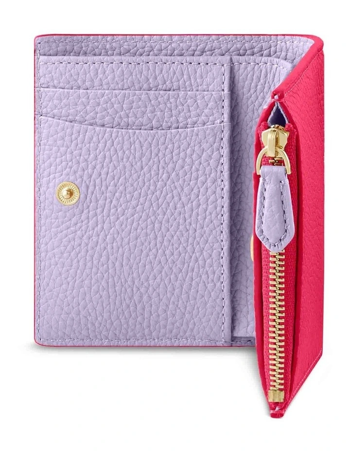 The Bifold Wallet in Fuchsia Lavender image 3