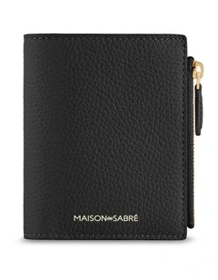 The Bifold Wallet in Black Caviar