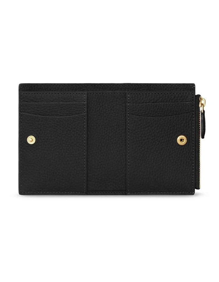 The Bifold Wallet in Black Caviar image 2