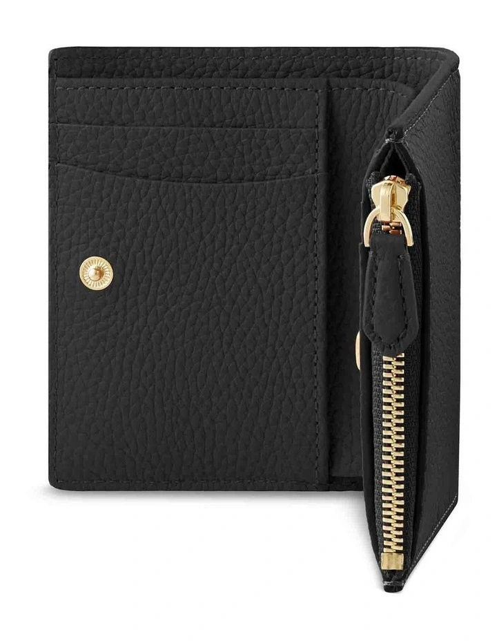 The Bifold Wallet in Black Caviar image 3
