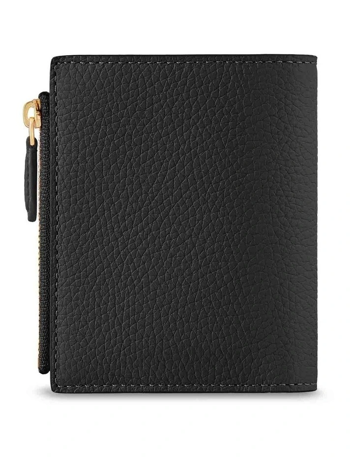 The Bifold Wallet in Black Caviar image 4