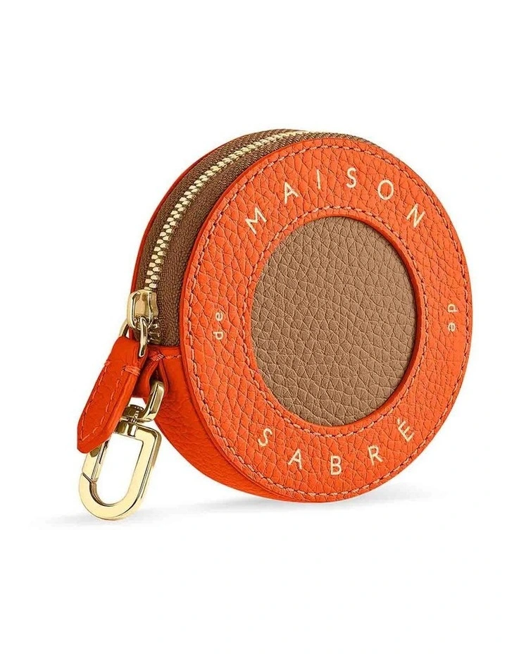 The Leather Coin Purse in Sandstone Manhattan image 2