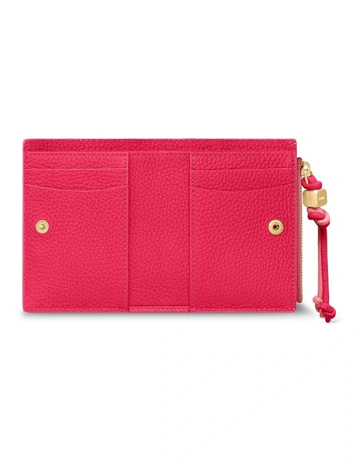 The Bifold Wallet in Candy Fuchsia image 4