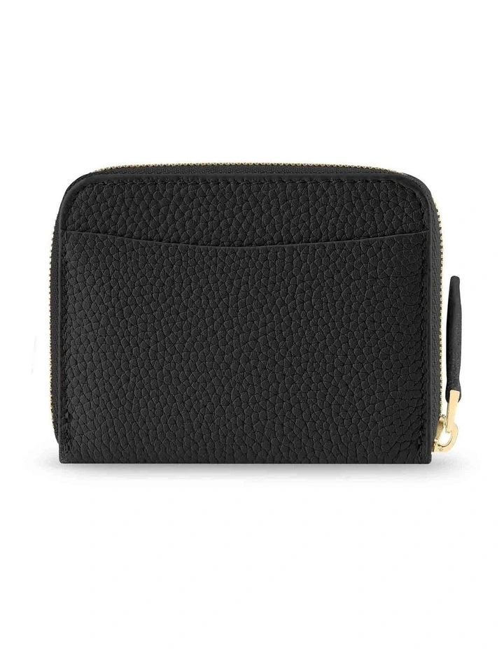 The Zip Wallet in Black Caviar image 3