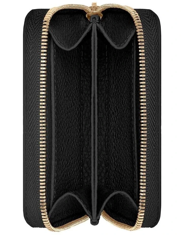 The Zip Wallet in Black Caviar image 5