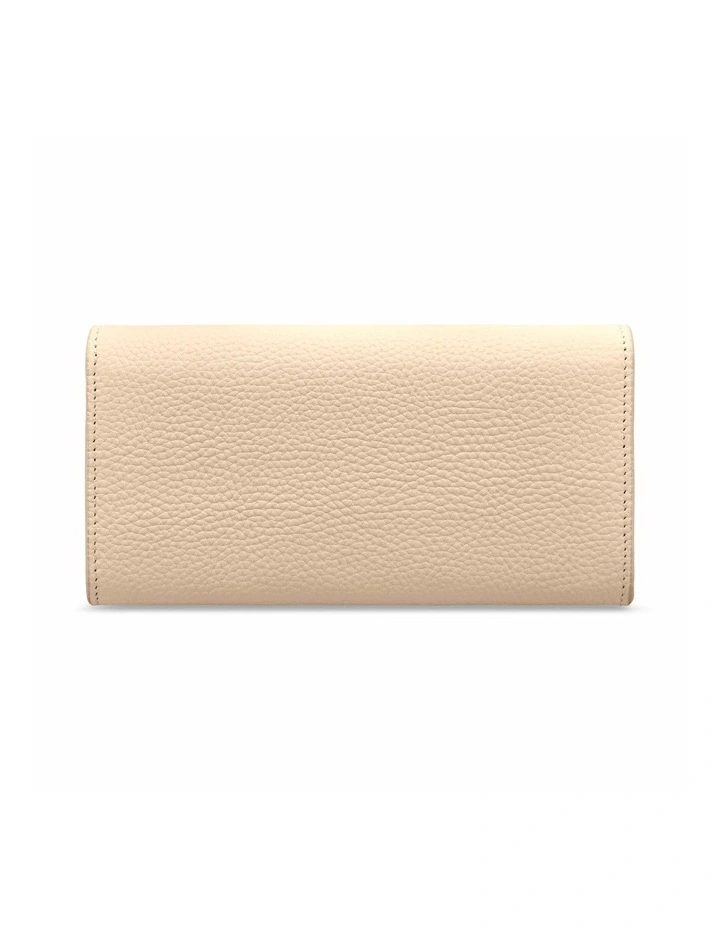 The Long Flap Wallet in Saharan Fuchsia image 4