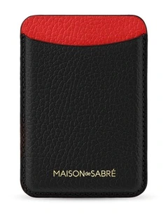 The MagSafe Wallet in Pomegranate Caviar