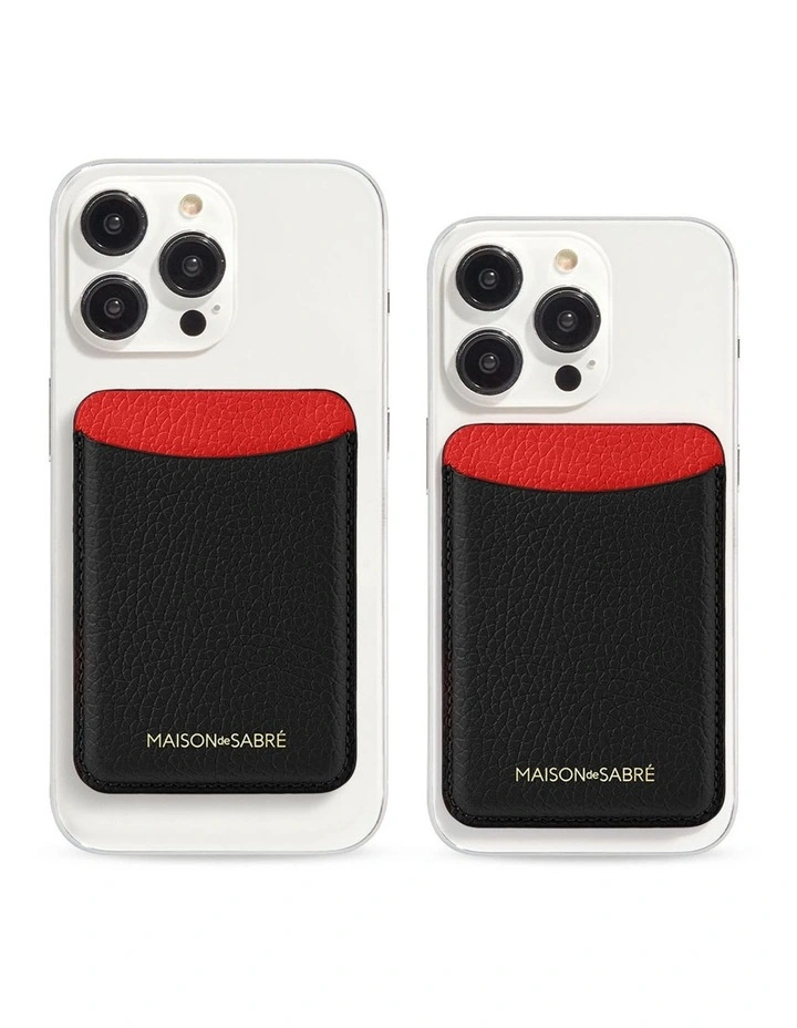 The MagSafe Wallet in Pomegranate Caviar image 2