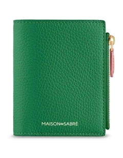 The Bifold Wallet in Emerald Lily