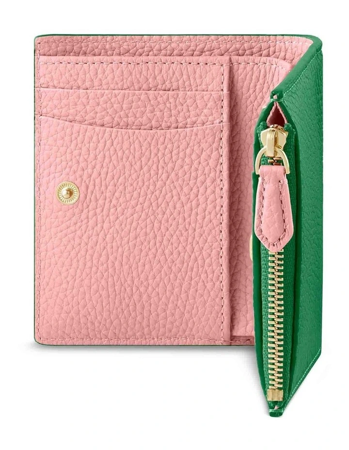The Bifold Wallet in Emerald Lily image 3