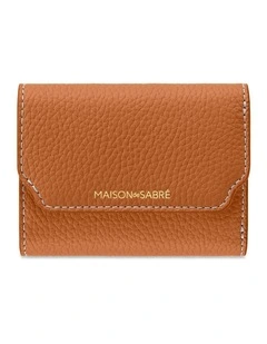 The Trifold Wallet in Pecan Nude