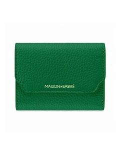 The Trifold Wallet in Emerald Lily
