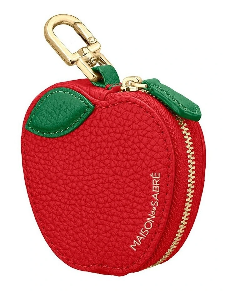 The SABRÉMOJI™ Fruit Coin Purse in Apple image 3