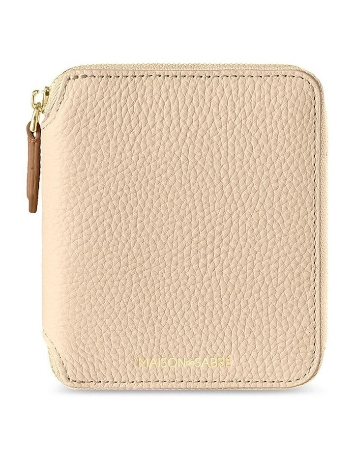 The Zip Around Wallet in Saharan Brown image 1