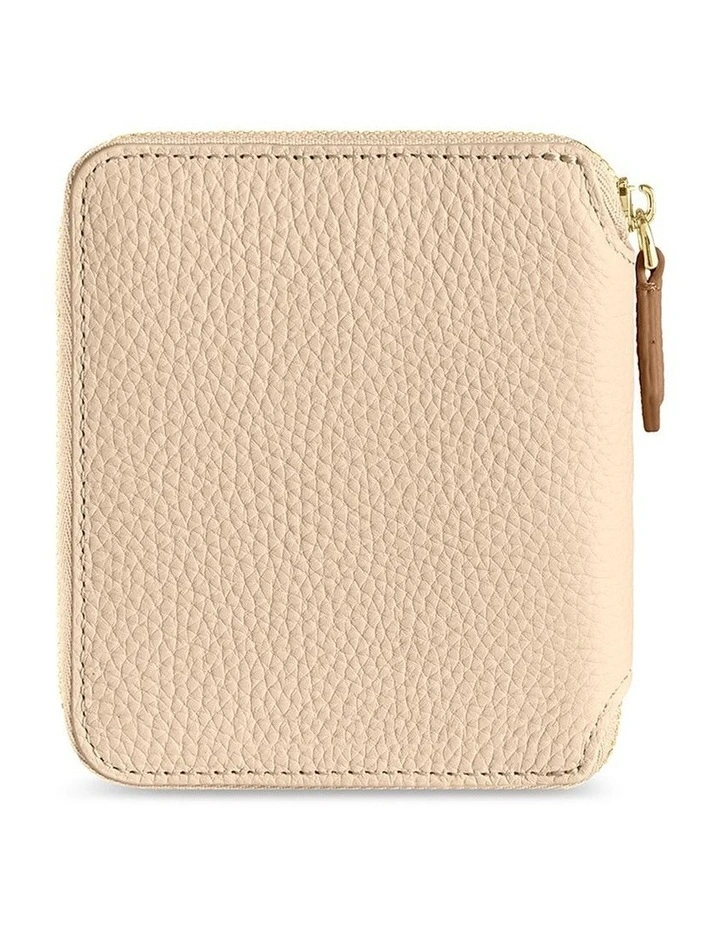 The Zip Around Wallet in Saharan Brown image 5
